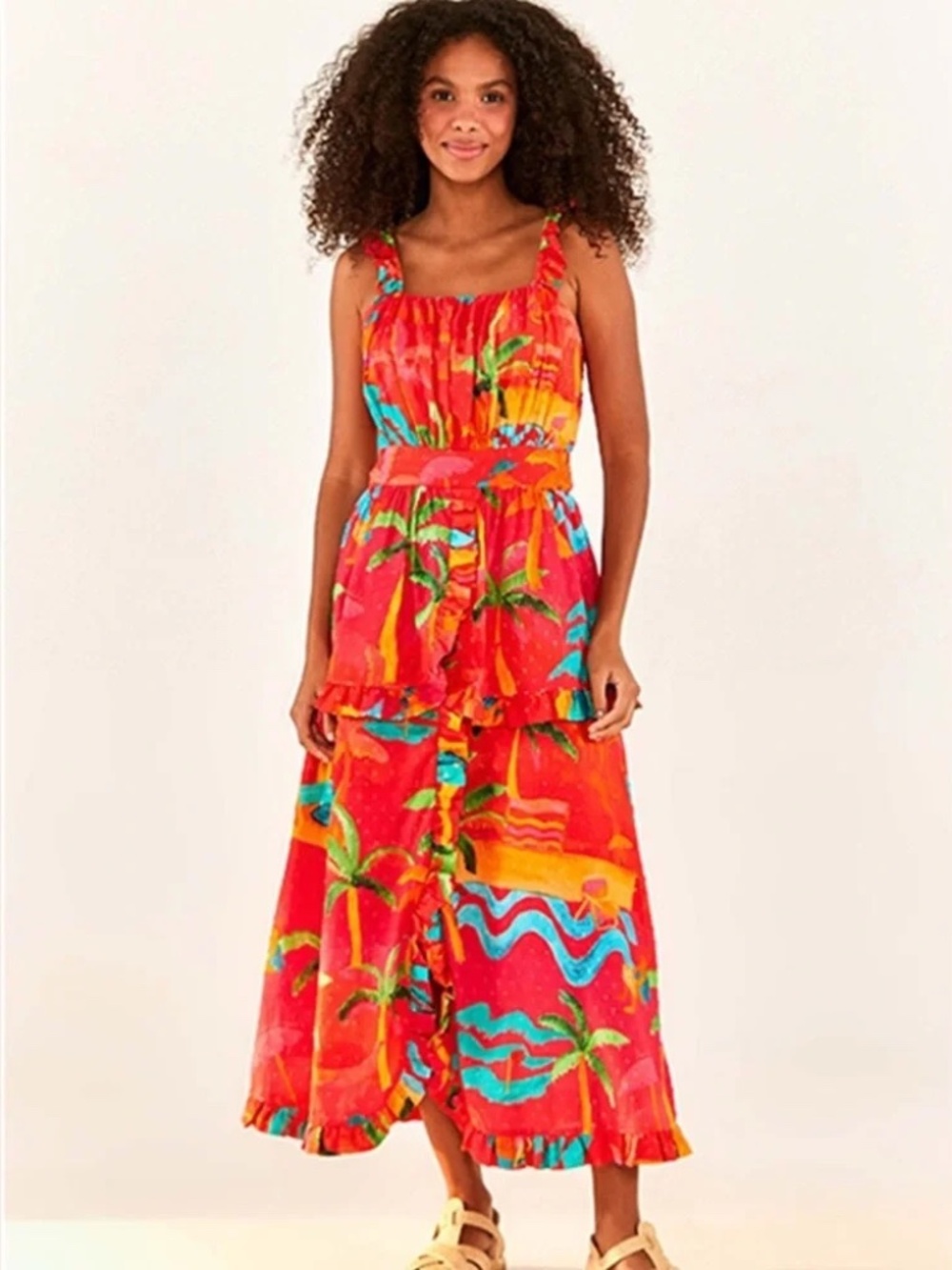 NWT Farm Rio Ipanema Midi Dress - size S